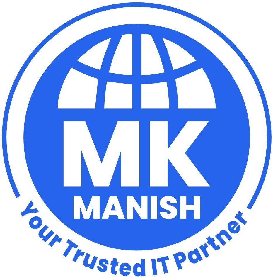 MK MANISH Logo